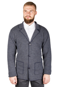 Фото Кардиган тёмно-серый SIGNORE артикул: 26208 Кардигани