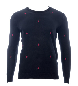 Фото товара Свитер чёрный GIVENCHY, артикул: 9965 Светри , Кофти поло