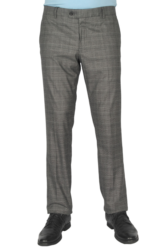 Фото товара Брюки сірі в клітинку  MCR, артикул: 38969-2 Брюки