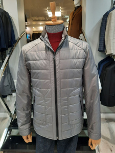 Фото Куртка демісезонна світло-сіра MAIKLEN артикул: 1624219 Куртки