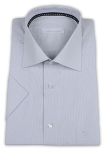 Фото товара Рубашка с коротким рукавом голубая Fabio Divayo, артикул: 260003 Класичний крій Фото товара Рубашка с коротким рукавом голубая Fabio Divayo, артикул: 260003 Класичний крій