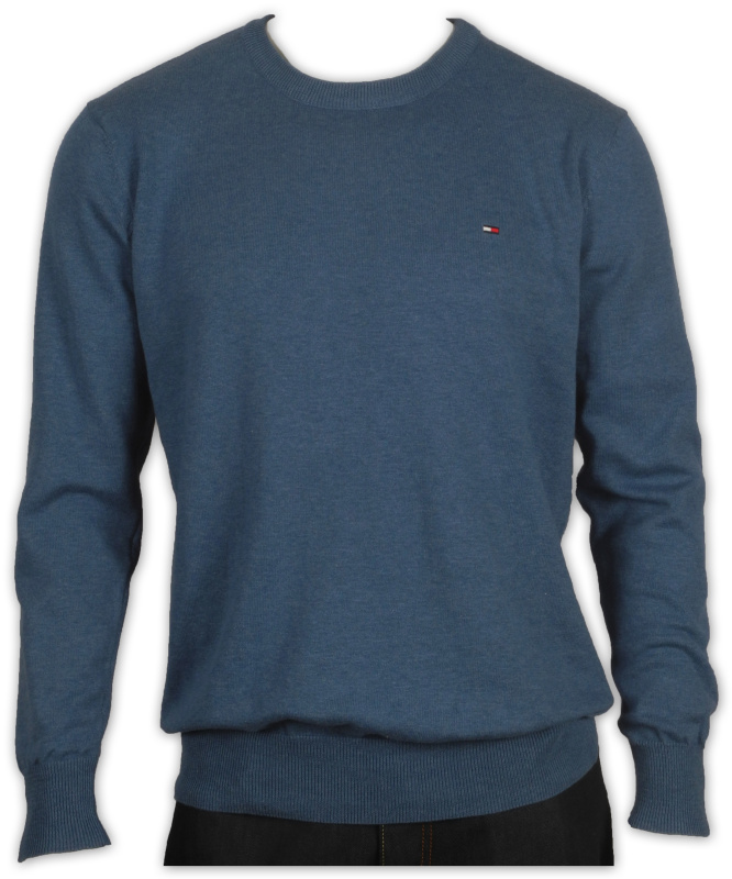 Фото товара Свитер голубой Tommy Hilfiger, артикул: 9127-2 Светри , Кофти поло