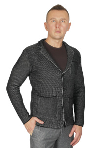 Фото товара Кардиган меланж чорний MCR, артикул: 11221 Кардигани