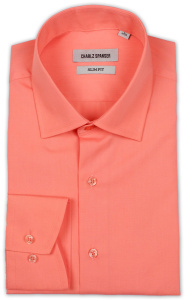 Фото товара Рубашка кораловая Charlz Spanser, артикул: 24295 Приталені
