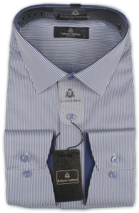 Фото товара Рубашка голубая Roberto Gabbani, артикул: 241117 Приталені Фото товара Рубашка голубая Roberto Gabbani, артикул: 241117 Приталені