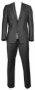 Фото Костюм тройка тёмно-серый KENTAH артикул: 207519 костюм 3 зріст ( 164-178 )