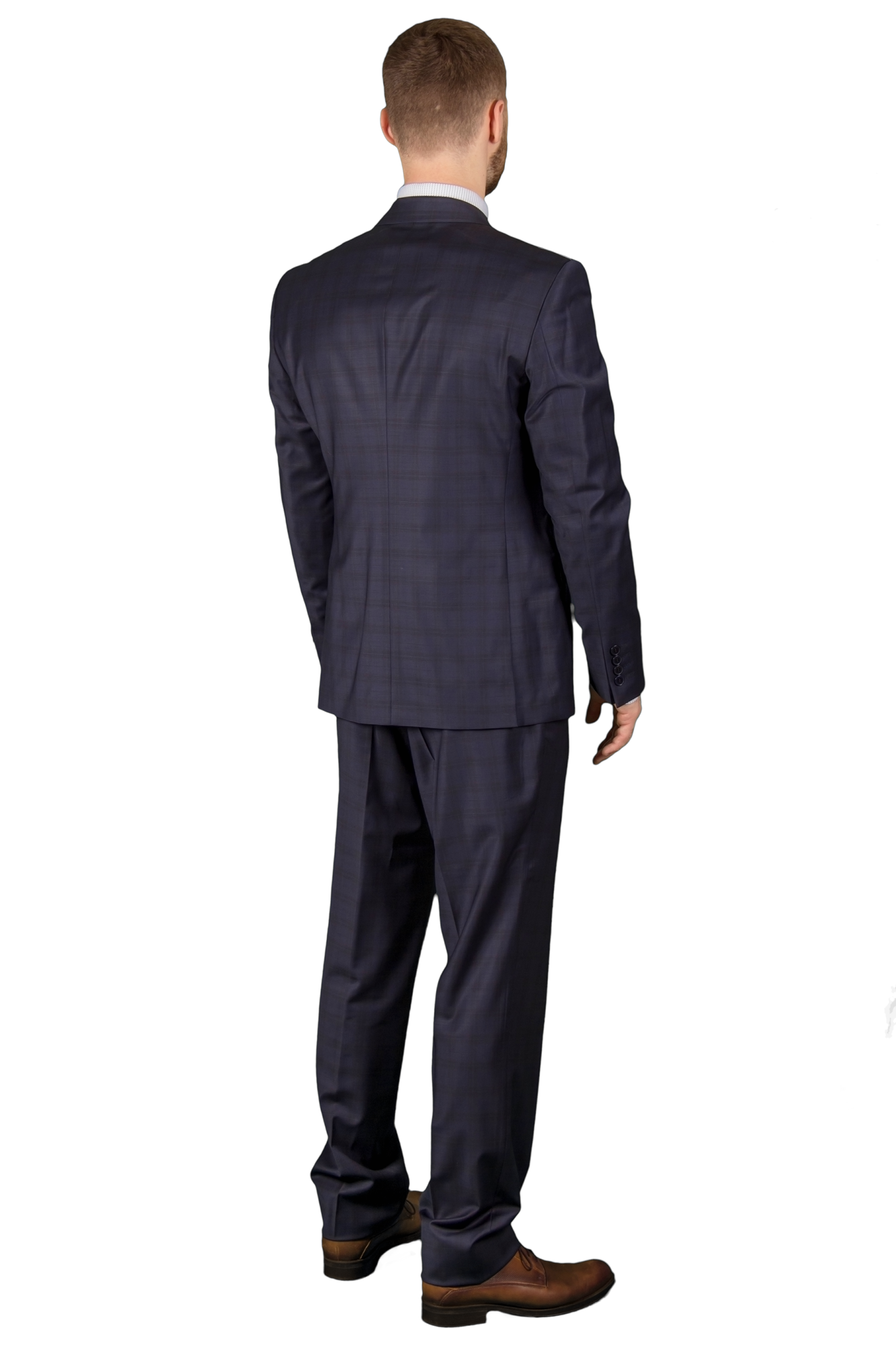 Костюм темно-синий клетка FABIO DIIVAYO