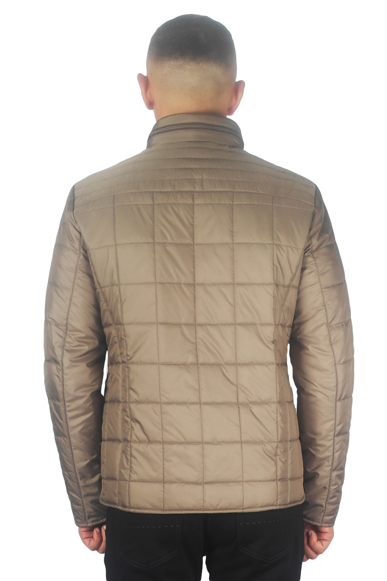 Куртка бежевая короткая MAIKLEN