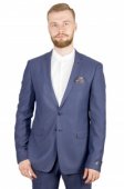 Фото Костюм синий в точечку  OLIVER MANCINI артикул: 28341 костюм 4 зріст ( 178-195 )