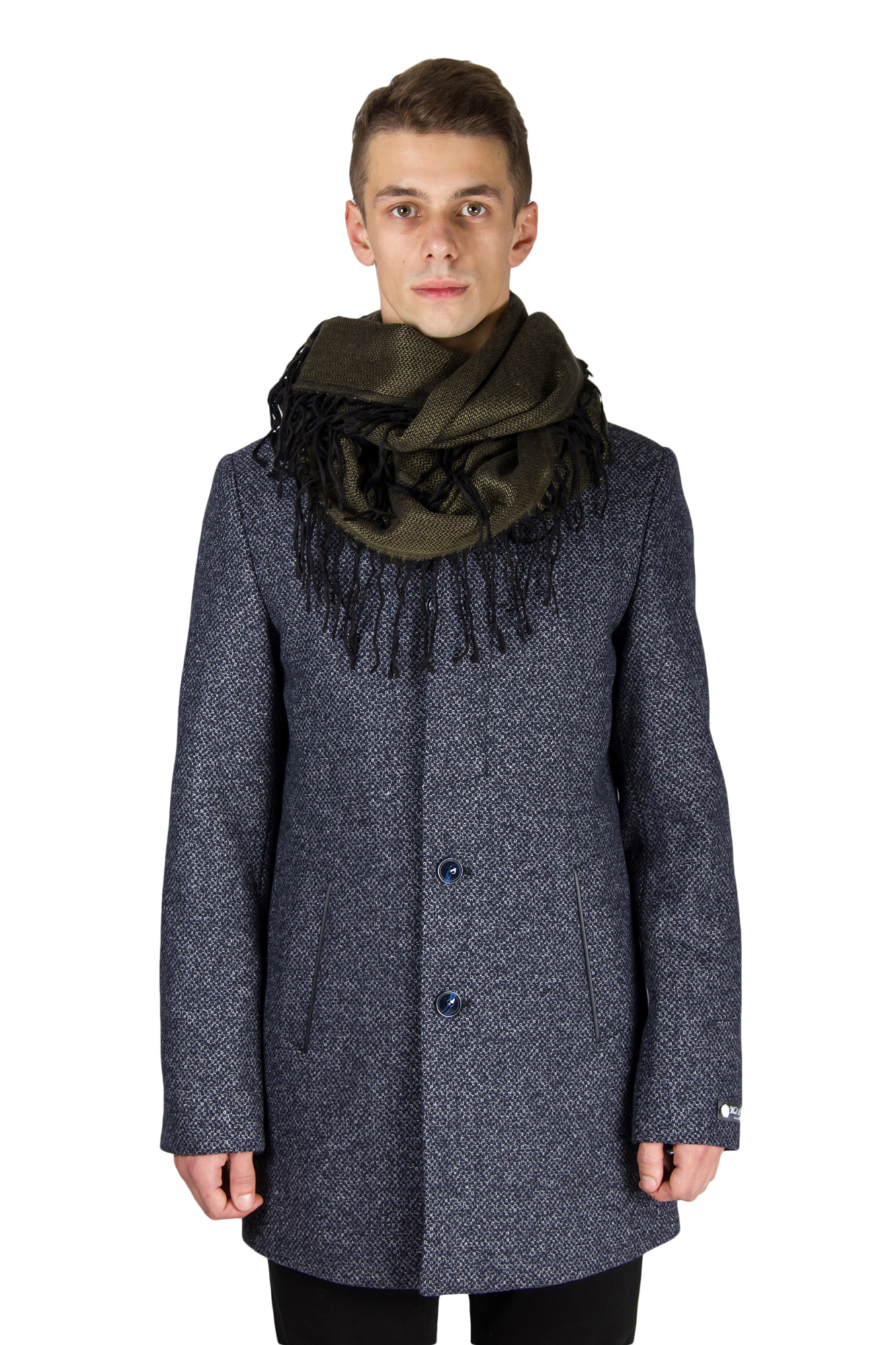 Шарф зелёный FABIO DIVAYO