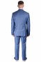 Фото Костюм голубой в клетку брюки однотонные ENRICO CERINI артикул: 181006-1 костюм 3 зріст ( 164-178 )