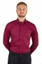 Фото Рубашка бордовая с рисунком на кнопках  Giovanni Fratelli артикул: 7058-1 Приталені