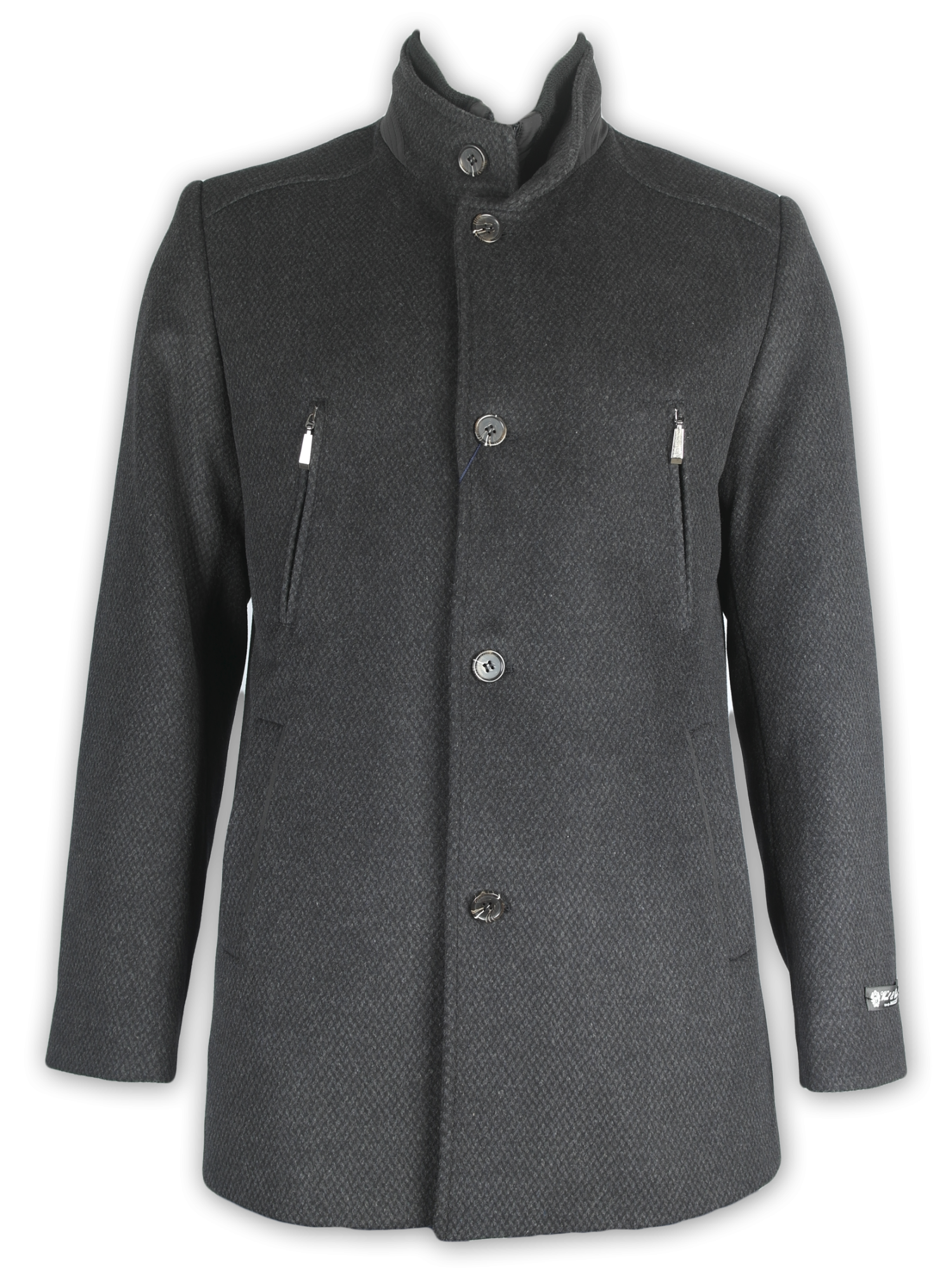 Пальто тёмно-серое MAIKLEN