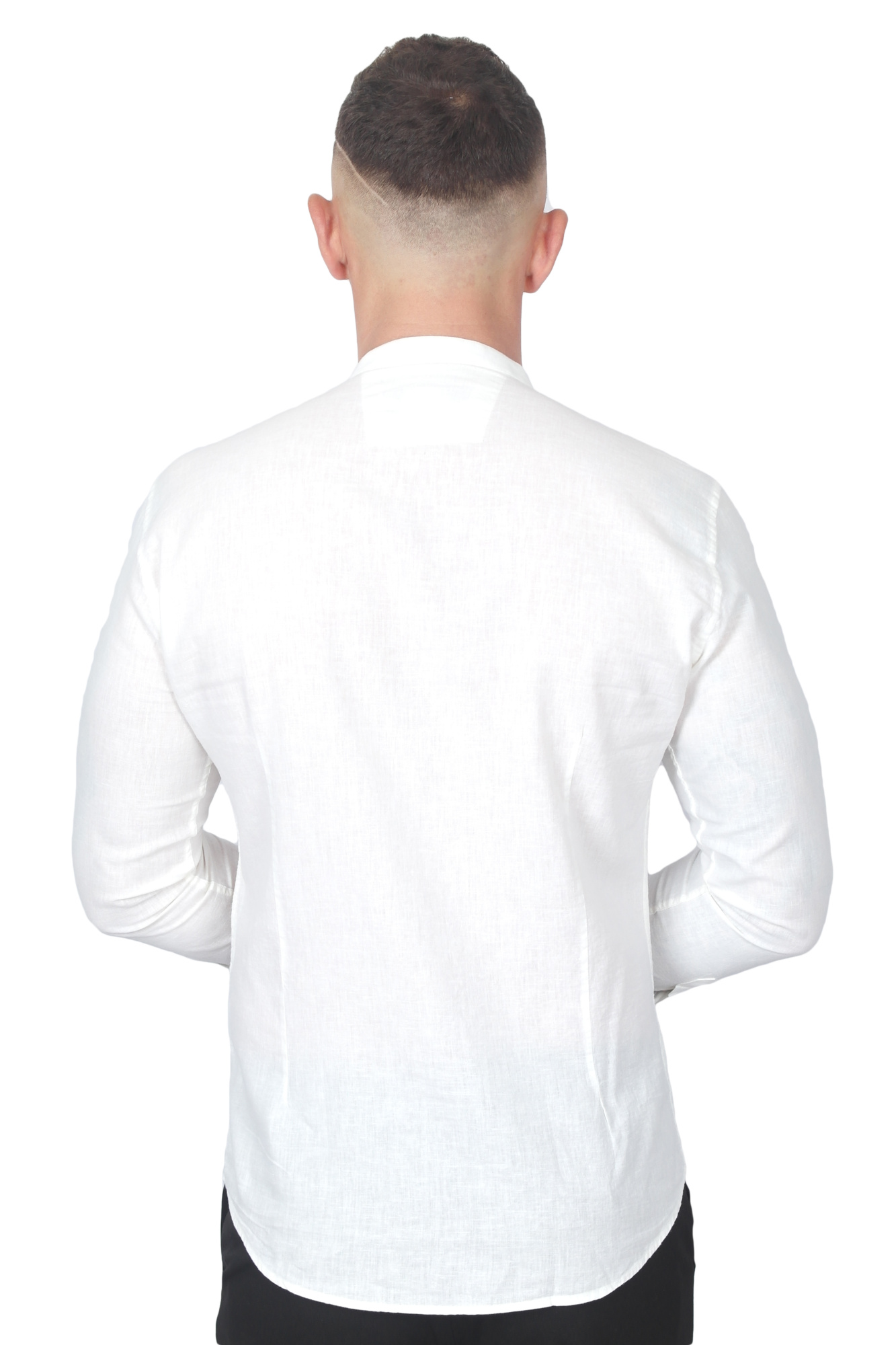 Сорочка біла лляна MCR