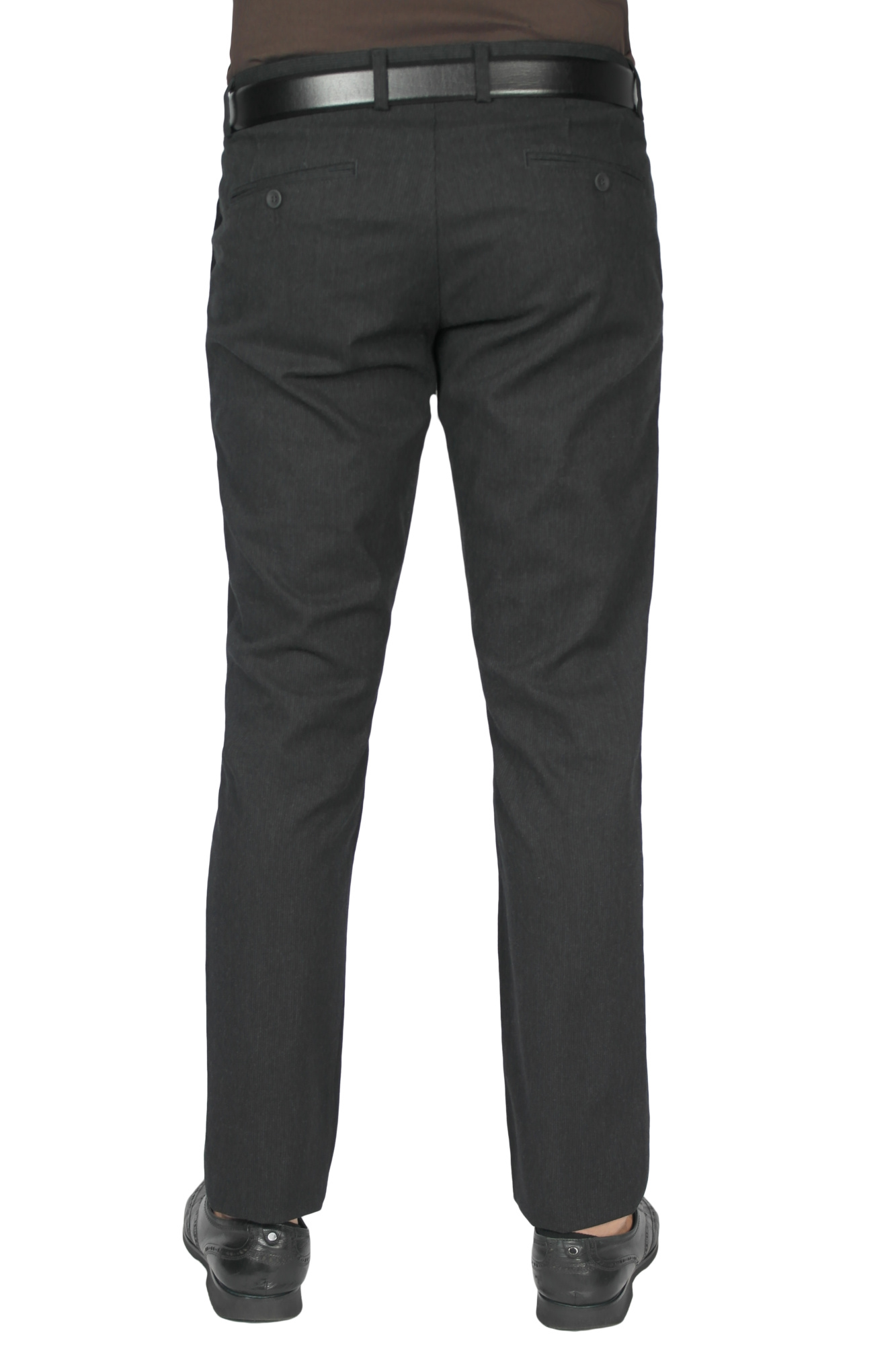 Брюки темно-сірі текстурні TONY CASSANO