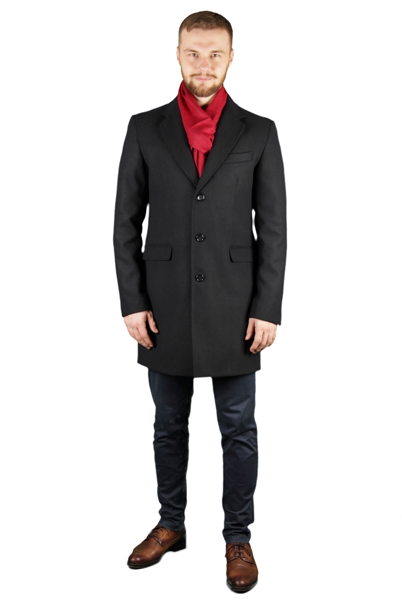 Пальто синее SORBINO