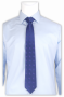 Фото Галстук синий в узор FABIO DIVAYO артикул: 70017 Краватки