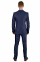 Фото Костюм ярко синий в текстурный узор  DANIEL GIOVANNI артикул: 343-13 костюм 4 зріст ( 178-195 )