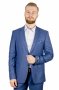 Фото Костюм голубой классический CARLO ROSSANO артикул: 10251 костюм 3 зріст ( 164-178 )
