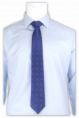 Фото Галстук синий в узор FABIO DIVAYO артикул: 70017 Краватки
