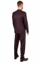 Фото Костюм бордовый текстурная ткань PAUL LERON артикул: 8092-5 костюм 3 зріст ( 164-178 )