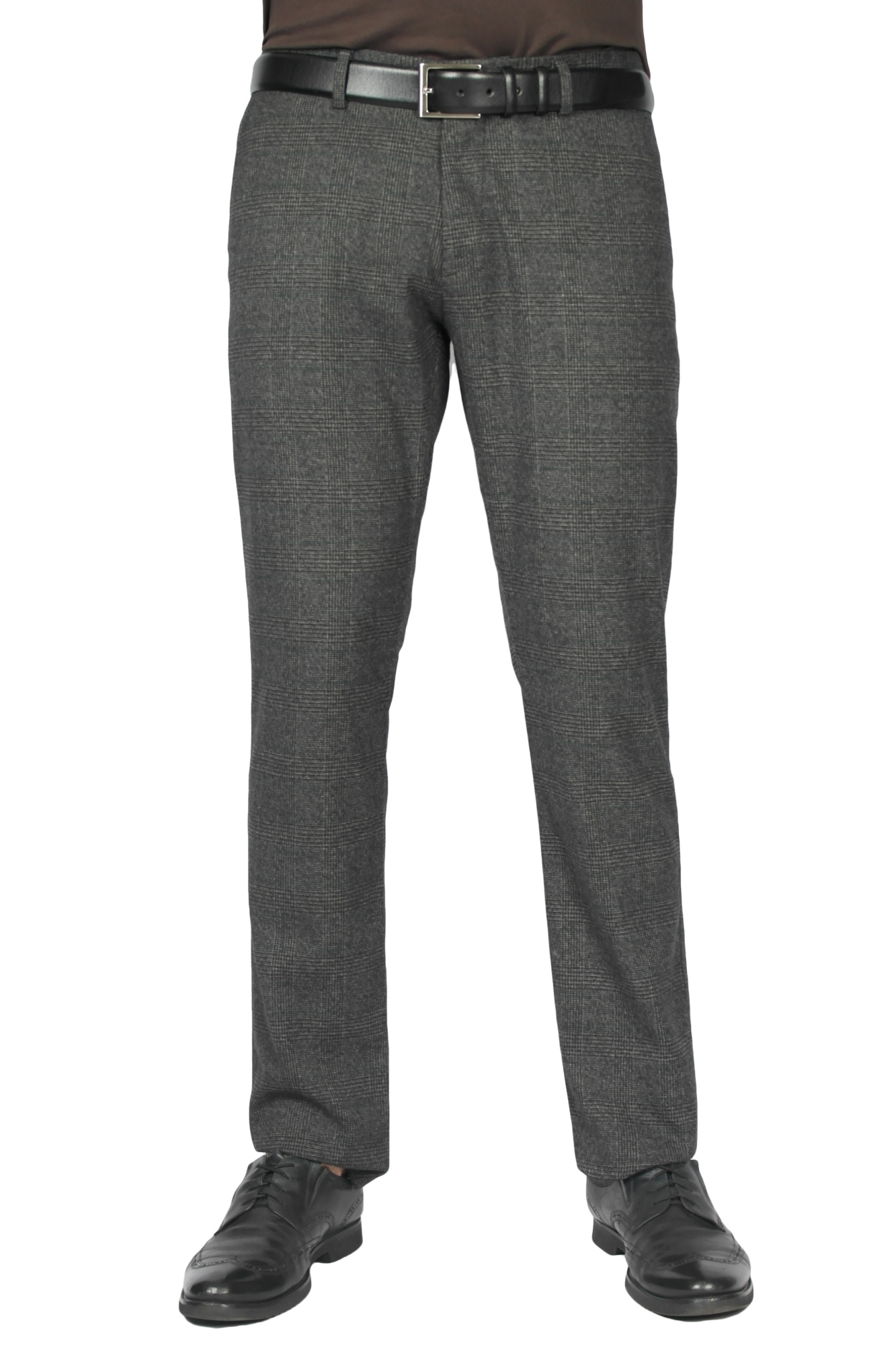 Брюки сірі в клітинку ТONY CASSANO