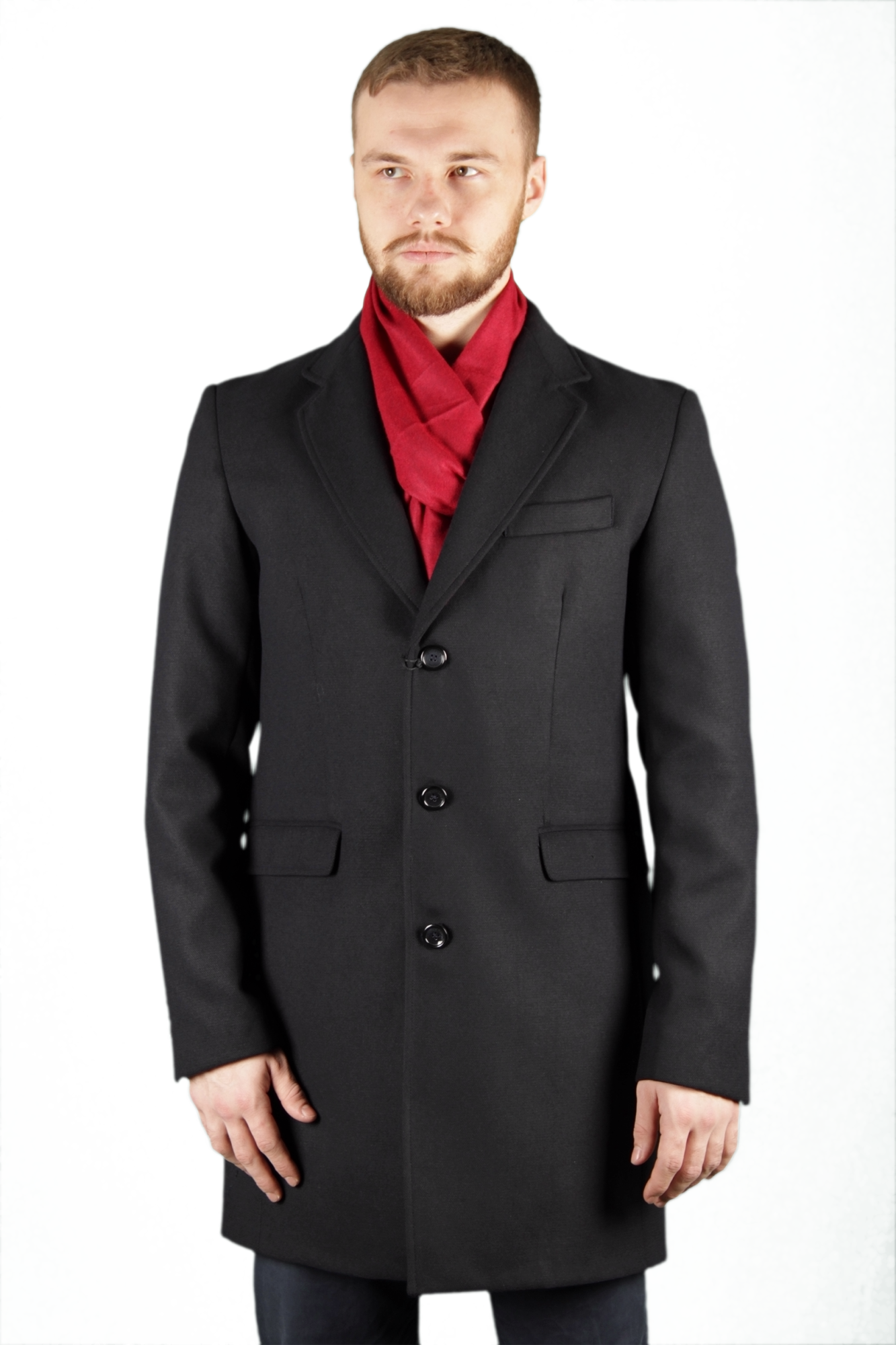 Пальто синее SORBINO