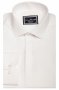 Фото Рубашка белая текстурный узор с планкой GIOVANNI FRATELLI артикул: 1007 Приталені